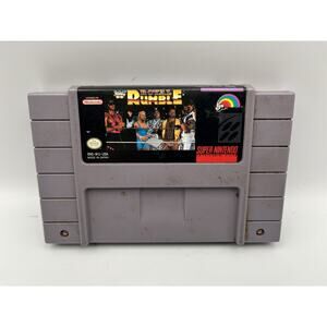 WWF Royal Rumble (Super Nintendo Entertainment System, 1993) SNES Tested